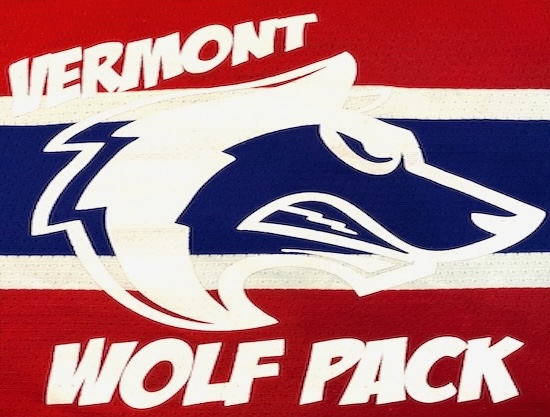 The Wolf Pack Women's Ice Hockey Team Logo