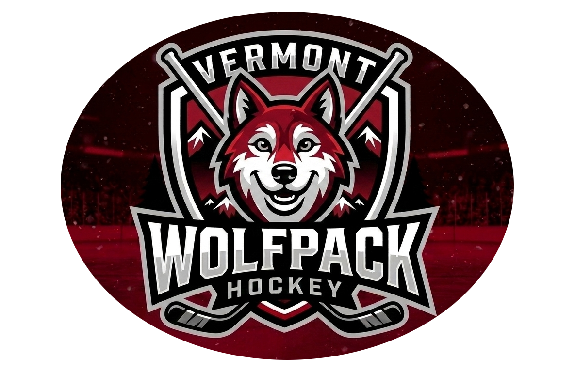The Wolf Pack Women's Ice Hockey Team Logo